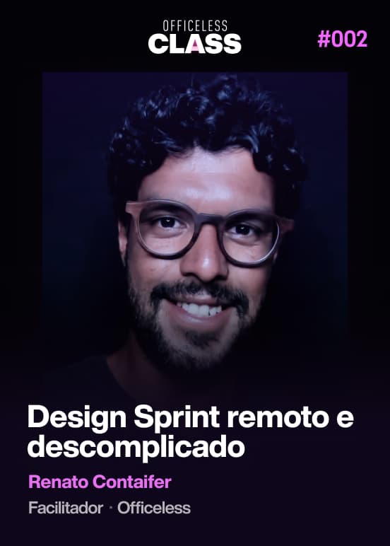 Design Sprint remoto e descomplicado — Renato Contaifer, Officeless