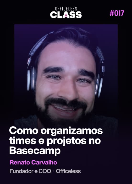 Como organizamos times e projetos no Basecamp — Renato Carvalho, Officeless