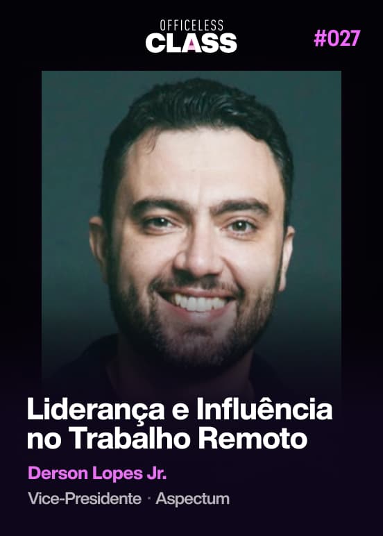 Liderança e Influência no Trabalho Remoto — Derson Lopes Jr., Aspectum