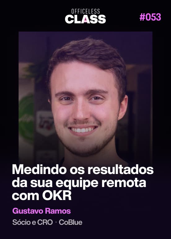 Medindo os resultados da sua equipe remota com OKR — Gustavo Ramos, CoBlue
