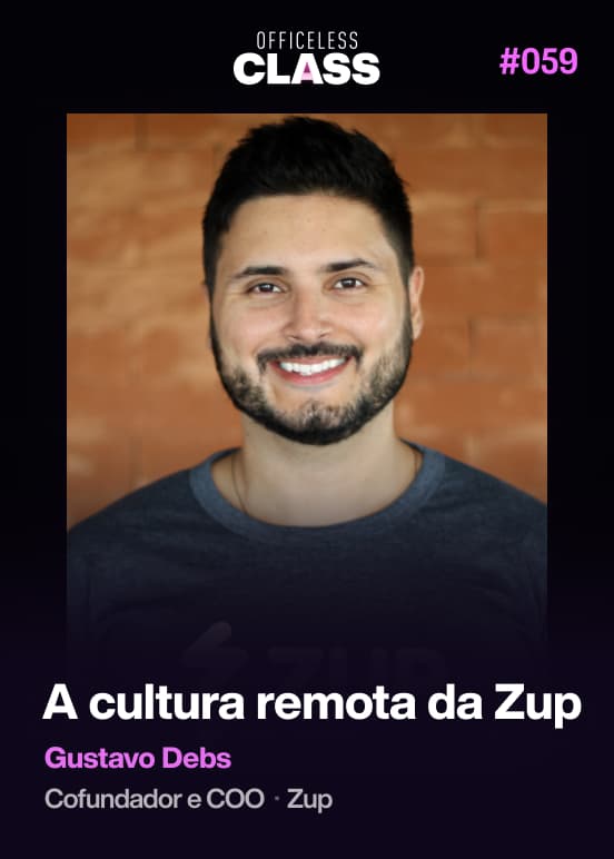 A cultura remota da Zup — Gustavo Debs, Zup