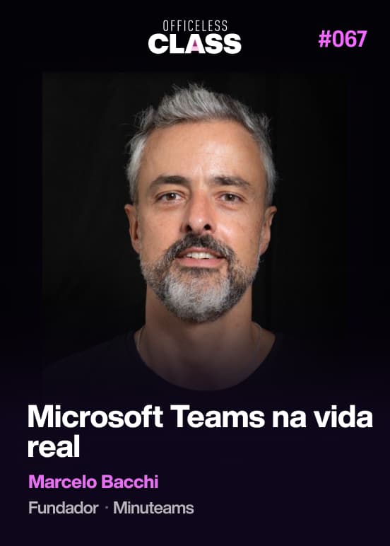 Microsoft Teams na vida real — Marcelo Bacchi, Minuteams