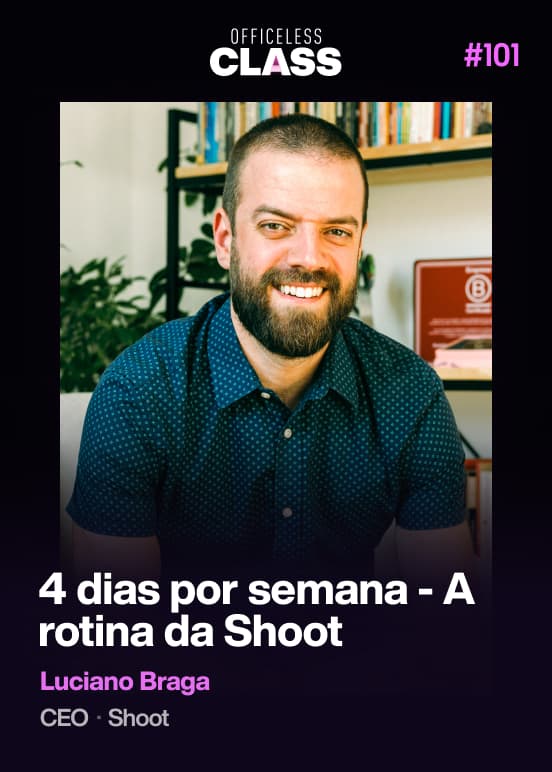 4 dias por semana - A rotina da Shoot — Luciano Braga, Shoot