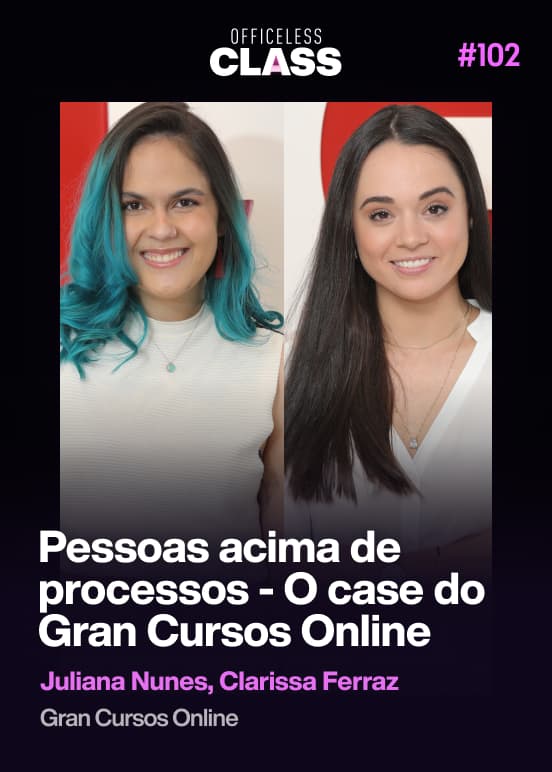 Pessoas acima de processos - O case do Gran Cursos Online — Juliana Nunes, Clarissa Ferraz, Gran Cursos Online