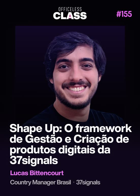Shape Up: O framework de Gestão e Desenvolvimento de produtos digitais da 37signals — Lucas Bittencourt, 